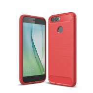Чехол-накладка Carbon Fibre для Huawei Nova 2 (красный)