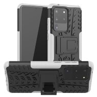 Чехол Hybrid Armor для Samsung Galaxy S20 Ultra (черный + белый)