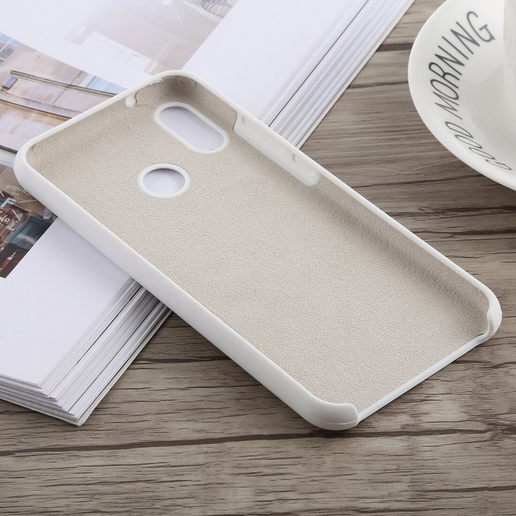 Силиконовый чехол Mobile Shell для Huawei P20 Lite / nova 3e (белый)