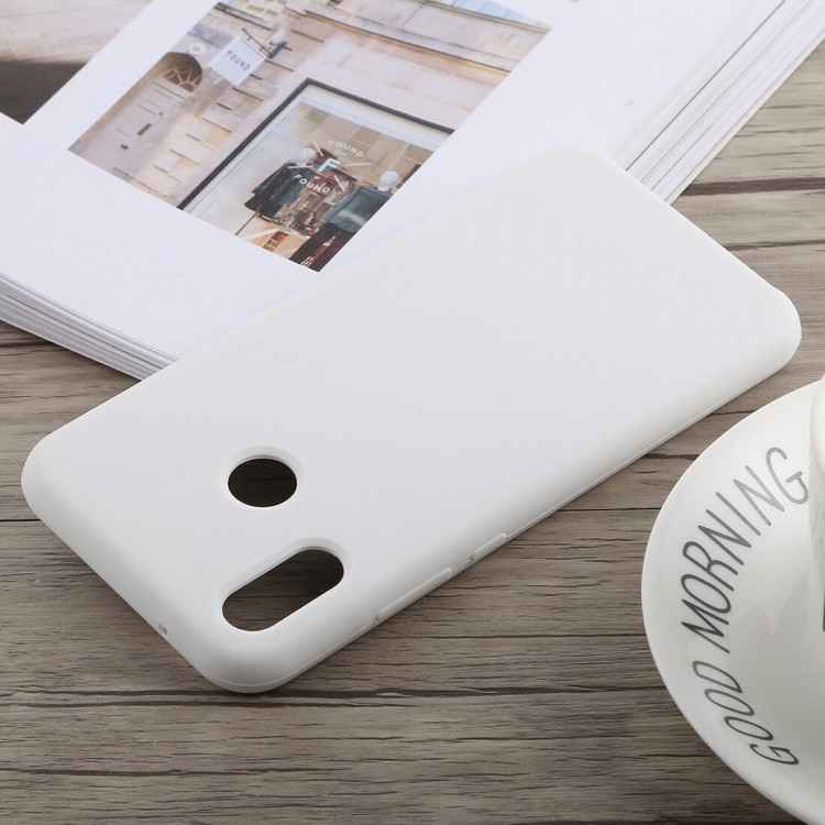 Силиконовый чехол Mobile Shell для Huawei P20 Lite / nova 3e (белый)