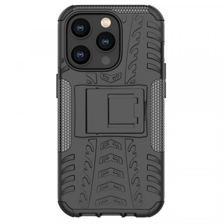 Чехол Hybrid Armor для iPhone 14 Pro Max (черный)