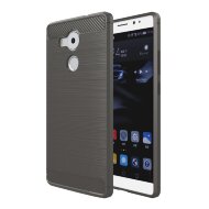 Чехол-накладка Carbon Fibre для Huawei Mate 8 (серый)