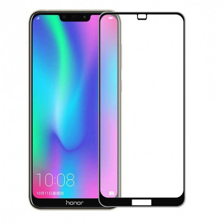 Защитное стекло FULL 3D для Huawei Honor 8C (черный)