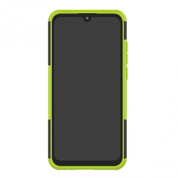 Чехол Hybrid Armor для Huawei Honor 10 Lite / P Smart (2019)  (черный + зеленый) Чехол Hybrid Armor для Huawei Honor 10 Lite / P Smart (2019)  (черный + зеленый)