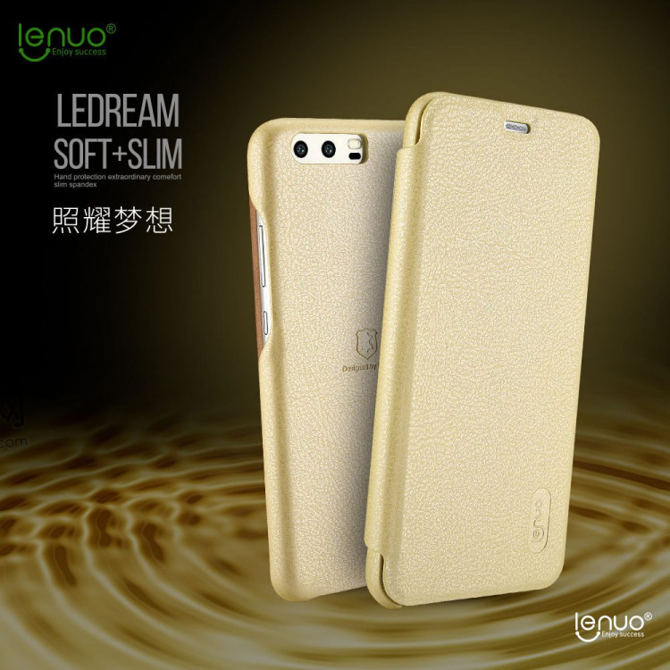 Чехол LENUO для Huawei P10 (золотой)