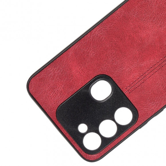 Чехол из экокожи для Tecno Spark Go 2022 (красный) Чехол из экокожи для Tecno Spark Go 2022 (красный)