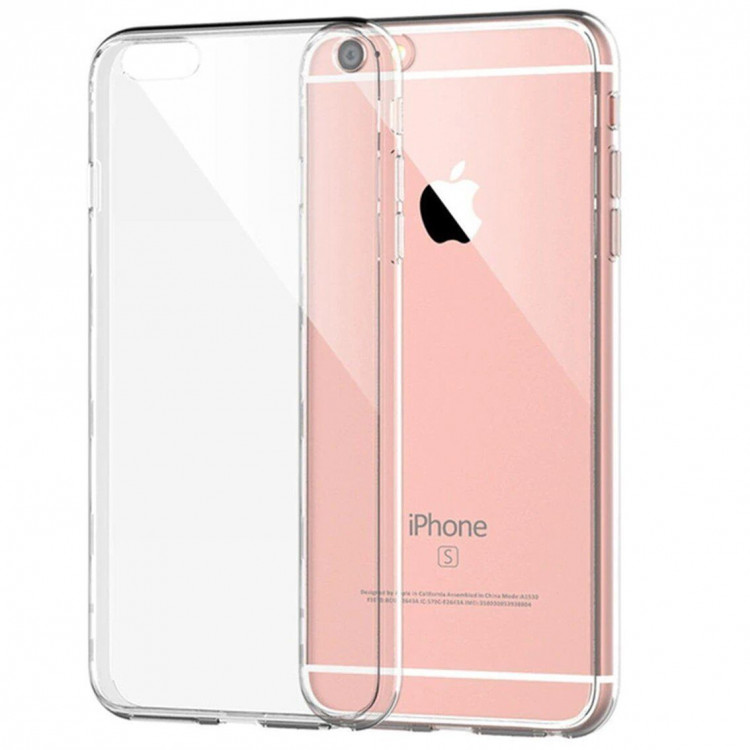 Силиконовый TPU чехол для iPhone 7 / iPhone 8 / iPhone SE (2020) / iPhone SE (2022) (прозрачный)
