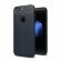 Чехол-накладка Litchi Grain для iPhone 8 Plus / iPhone 7 Plus (темно-синий)