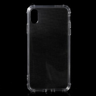 Силиконовый чехол с усиленными бортиками для iPhone XS Max (прозрачный) Силиконовый чехол с усиленными бортиками для iPhone XS Max (прозрачный)