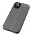 Чехол-накладка Litchi Grain для iPhone 11 (черный)