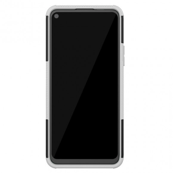 Чехол Hybrid Armor для Honor 30S (CDY-NX9A) (черный + белый) Чехол Hybrid Armor для Honor 30S (CDY-NX9A) (черный + белый)