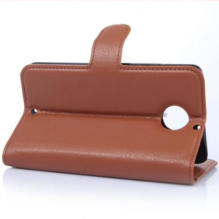 Чехол с визитницей для Motorola Moto X gen 2 (коричневый)