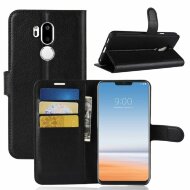 Чехол с визитницей для LG G7 / LG G7 ThinQ (черный) Чехол с визитницей для LG G7 / LG G7 ThinQ (черный)