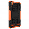 Чехол Hybrid Armor для Lenovo A6000 (черный + оранжевый)