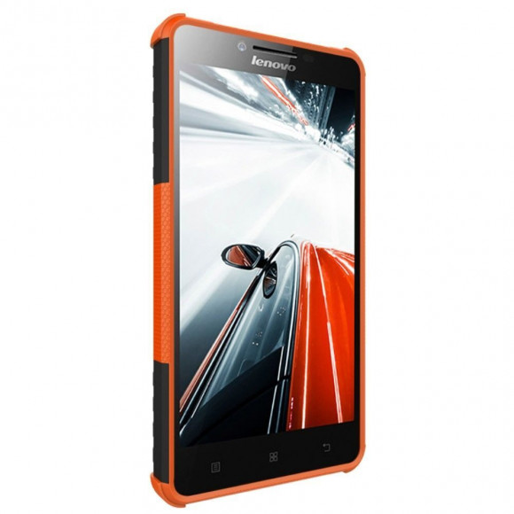 Чехол Hybrid Armor для Lenovo A6000 (черный + оранжевый) Чехол Hybrid Armor для Lenovo A6000 (черный + оранжевый)