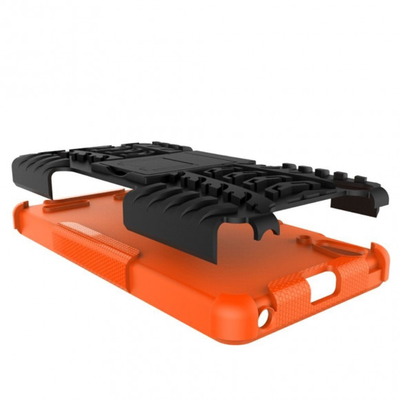 Чехол Hybrid Armor для Lenovo A6000 (черный + оранжевый) Чехол Hybrid Armor для Lenovo A6000 (черный + оранжевый)