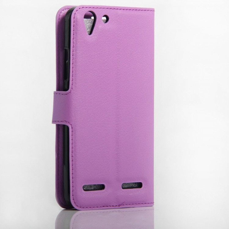 Чехол с визитницей для Lenovo Vibe K5 / K5 Plus (фиолетовый)