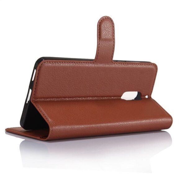 Чехол с визитницей для Nokia 6 (коричневый)