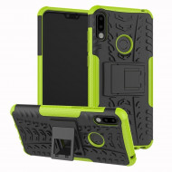 Чехол Hybrid Armor для ASUS Zenfone Max Pro (M2) ZB631KL (черный + зеленый)