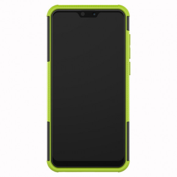 Чехол Hybrid Armor для ASUS Zenfone Max Pro (M2) ZB631KL (черный + зеленый) Чехол Hybrid Armor для ASUS Zenfone Max Pro (M2) ZB631KL (черный + зеленый)