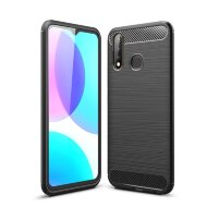 Чехол-накладка Carbon Fibre для Vivo Y19 (черный)