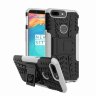 Чехол Hybrid Armor для OnePlus 5T (черный + белый)