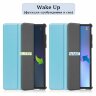 Планшетный чехол для Lenovo Tab P11 Pro (2nd Gen) - 11,2 дюйма (голубой)