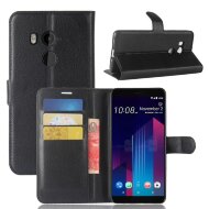 Чехол с визитницей для HTC U11+ (черный) Чехол с визитницей для HTC U11+ (черный)