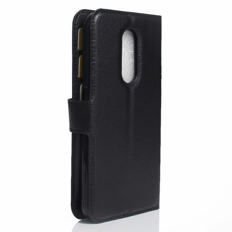 Чехол с визитницей для ZTE Blade A910 (черный)
