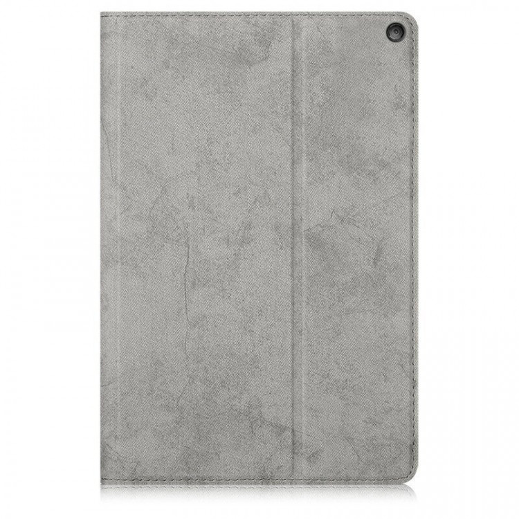 Чехол Stitching Line Design для Amazon Fire HD 10 (2021) (светло-серый)