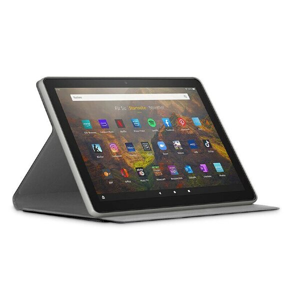 Чехол Stitching Line Design для Amazon Fire HD 10 (2021) (светло-серый) Чехол Stitching Line Design для Amazon Fire HD 10 (2021) (светло-серый)