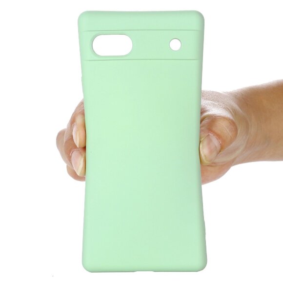 Силиконовый чехол Mobile Shell для Google Pixel 7a (зеленый) Силиконовый чехол Mobile Shell для Google Pixel 7a (зеленый)
