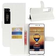 Чехол с визитницей для Meizu Pro 7 Plus (белый)