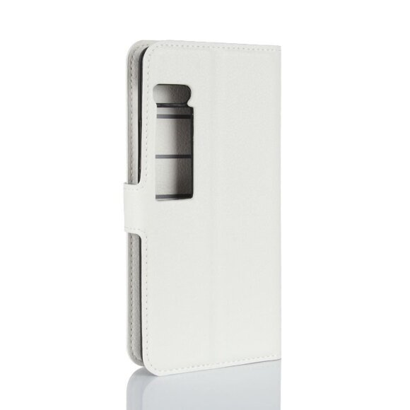 Чехол с визитницей для Meizu Pro 7 Plus (белый)