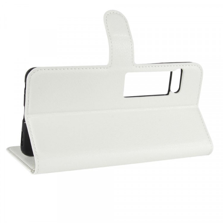 Чехол с визитницей для Meizu Pro 7 Plus (белый)