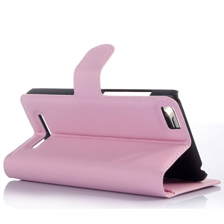 Чехол с визитницей для Xiaomi Mi4i / Mi4c (розовый)