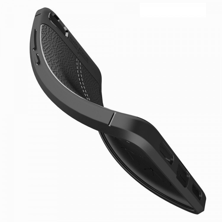 Чехол-накладка Litchi Grain для Xiaomi Mi5S (темно-синий)