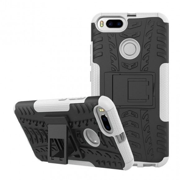 Чехол Hybrid Armor для Xiaomi Mi A1 / Mi 5X (черный + белый) Чехол Hybrid Armor для Xiaomi Mi A1 / Mi 5X (черный + белый)