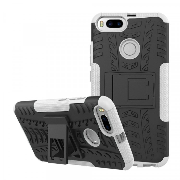 Чехол Hybrid Armor для Xiaomi Mi A1 / Mi 5X (черный + белый)