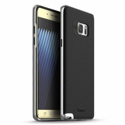 Чехол-накладка iPaky для Samsung Galaxy Note 7 (серебряный)