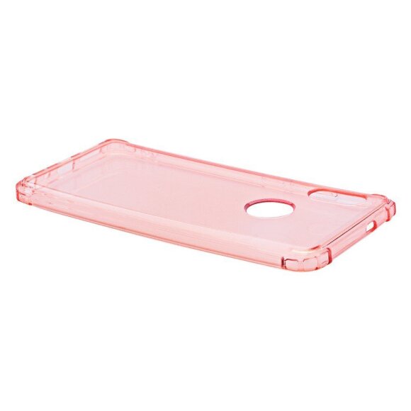 Силиконовый чехол с усиленными бортиками для Xiaomi Redmi Note 5 / 5 Pro (розовый)