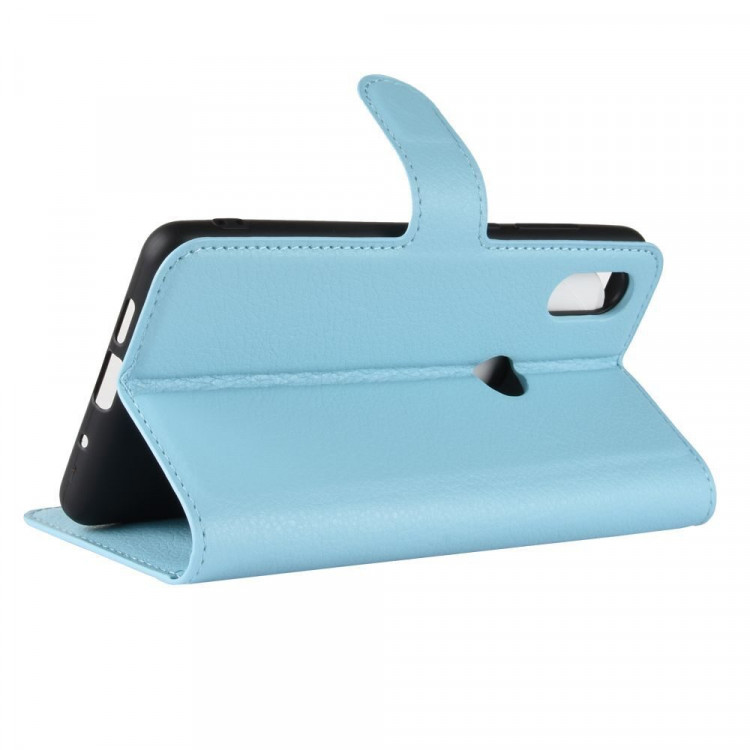 Чехол с визитницей для Xiaomi Mi Mix 2s (голубой)