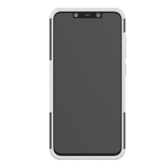 Чехол Hybrid Armor для Xiaomi Pocophone F1 / Poco F1 (черный + белый) Чехол Hybrid Armor для Xiaomi Pocophone F1 / Poco F1 (черный + белый)