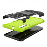 Чехол Hybrid Armor для Xiaomi Mi 9 (черный + зеленый)