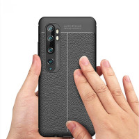 Чехол-накладка Litchi Grain для Xiaomi Mi Note 10 / Mi Note 10 Pro / Mi CC9 Pro (красный)
