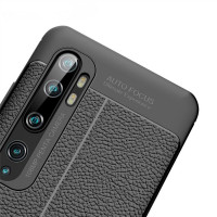 Чехол-накладка Litchi Grain для Xiaomi Mi Note 10 / Mi Note 10 Pro / Mi CC9 Pro (красный)