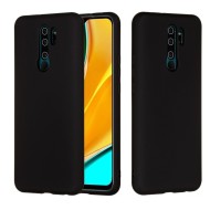 Силиконовый чехол Mobile Shell для Xiaomi Redmi 9 (черный) Силиконовый чехол Mobile Shell для Xiaomi Redmi 9 (черный)
