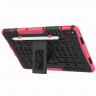 Чехол Hybrid Armor для Huawei MatePad 10.4 (черный + розовый)