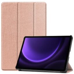 Планшетный чехол для Samsung Galaxy Tab S9 FE (розовое золото)