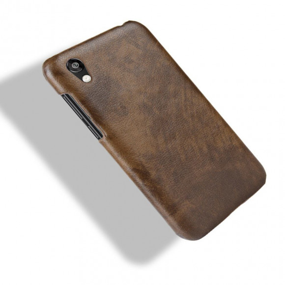 Кожаная накладка-чехол для Huawei Y5 (2019) / Honor 8S (коричневый) Кожаная накладка-чехол для Huawei Y5 (2019) / Honor 8S (коричневый)